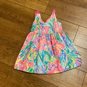 Lilly Pulitzer Kids Dress - Pink, Blue, Green Floral